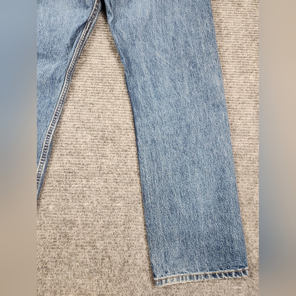 Levi’s 505 Regular Fit Jeans Blue Medium Wash Straight Mens Size 34x30(29) - Picture 8 of 12